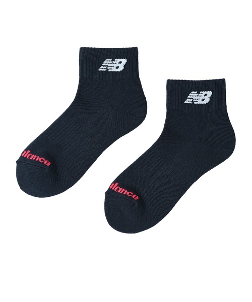 NEW BALANCE（ニューバランス）の「ジュニア3Pソックスショートレングス（ソックス/靴下・キッズ・ブラック/その他・X-SMALL/SMALL）」の4枚目の写真