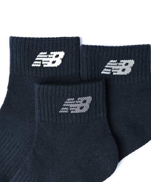 NEW BALANCE（ニューバランス）の「ジュニア3Pソックスショートレングス（ソックス/靴下・キッズ・ブラック/その他・X-SMALL/SMALL）」の6枚目の写真
