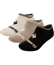 le coq sportif（ルコックスポルティフ）の「3Pソックス(スニーカー丈)【返品不可商品】（ソックス/靴下）」