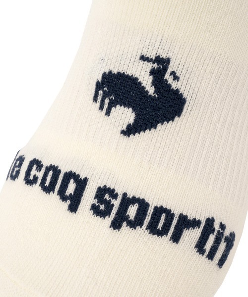 le coq sportif（ルコックスポルティフ）の「3Pソックス(スニーカー丈)【返品不可商品】（ソックス/靴下・メンズ・ホワイト×ピンク/ホワイト系その他4・22-24/25-27）」の14枚目の写真