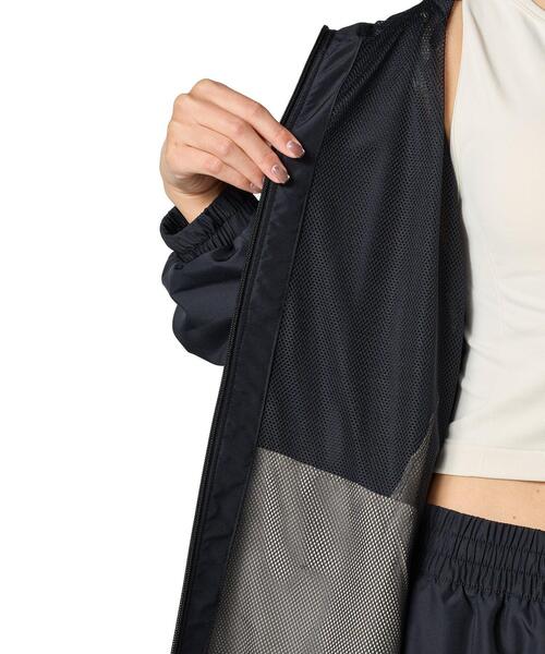 UNDER ARMOUR（アンダーアーマー）の「UAメッシュ ライナー ウーブン フルジップ フーディー（トレーニング/レディース）（その他アウター・レディース・ブラック・L/M/XL/S）」の5枚目の写真