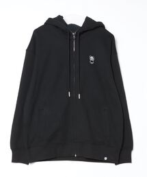 HIPANDA（ハイパンダ）の「(HIPANDA ハイパンダ) 男女兼用 HIIPANDA ベーシック ロゴ ジップアップ フーディー（パーカー）」