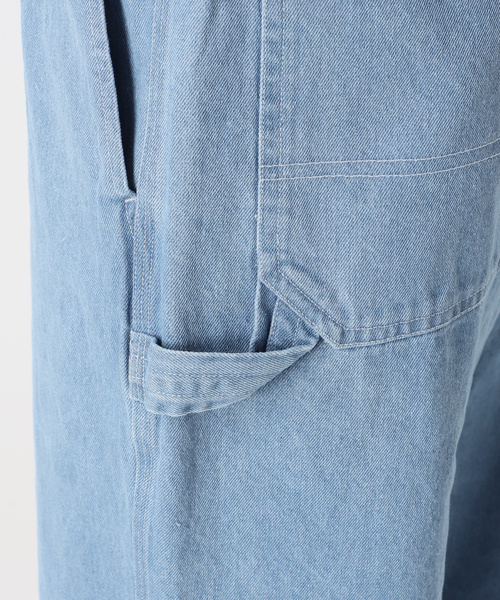 JOURNAL STANDARD relume（ジャーナルスタンダード　レリューム）の「デニム＆ヒッコリー ”レイジー” ペインターパンツ（デニムパンツ・メンズ・アイボリー/ブラックミックス/ダークブルー/コバルトブルー・LARGE/SMALL/MEDIUM）」の19枚目の写真