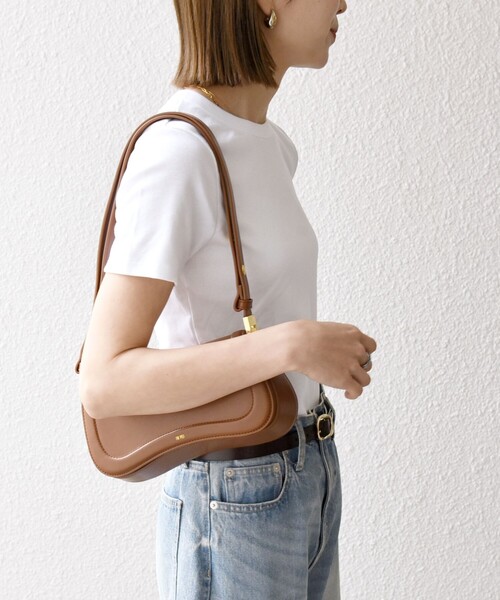 PETIT BATEAU（プチバトー）の「【SHIPS any別注】PETIT BATEAU: ロゴ プリント コンパクト TEE 25SS（Tシャツ/カットソー・レディース・ホワイト/ネイビー・ONE SIZE）」の8枚目の写真