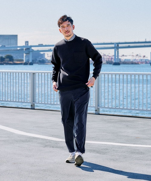 FOUND GOOD(ファウンドグッド)の「ダンボールプルオーバー(その他トップス・メンズ・ネイビー/ホワイト系1/グレー系5・S/M/L/XL)」の10枚目の写真