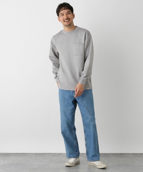 FOUND GOOD(ファウンドグッド)の「ダンボールプルオーバー(その他トップス・メンズ・ネイビー/ホワイト系1/グレー系5・S/M/L/XL)」の16枚目の写真