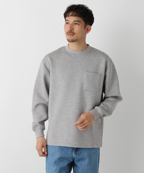 FOUND GOOD(ファウンドグッド)の「ダンボールプルオーバー(その他トップス・メンズ・ネイビー/ホワイト系1/グレー系5・S/M/L/XL)」の17枚目の写真