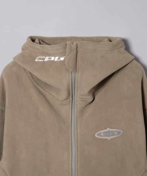 F-LAGSTUF-F（フラグスタフ）の「23AW-CPG-03 CPG FLEECE JACKET（パーカー・メンズ・ベージュ・MEDIUM/X-LARGE）」の3枚目の写真