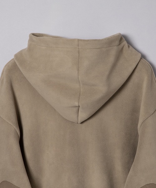 F-LAGSTUF-F（フラグスタフ）の「23AW-CPG-03 CPG FLEECE JACKET（パーカー・メンズ・ベージュ・MEDIUM/X-LARGE）」の4枚目の写真