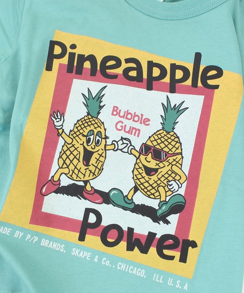 SKAPE(エスケープ)の「プチプリTシャツ(Tシャツ/カットソー・キッズ・パープル/ベージュ/グリーン/ホワイト/グレー/アイボリー/ブラック・90cm/100cm/110cm/120cm/130cm/80cm)」の11枚目の写真