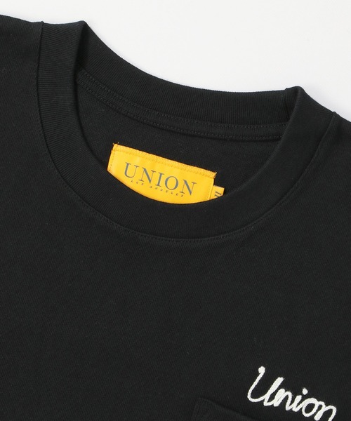 UNION（UNION TOKYO）（ユニオン）の「UNION TOKYO UNION STITCHED POCHE S/S TEE ユニオントーキョー ヘビーウェイト 【日本限定】（Tシャツ/カットソー・メンズ・グレー系その他/ブラック/ホワイト・LARGE/MEDIUM/SMALL/X-LARGE）」の19枚目の写真