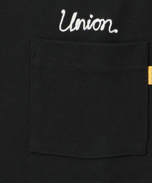 UNION（UNION TOKYO）（ユニオン）の「UNION TOKYO UNION STITCHED POCHE S/S TEE ユニオントーキョー ヘビーウェイト 【日本限定】（Tシャツ/カットソー・メンズ・グレー系その他/ブラック/ホワイト・LARGE/MEDIUM/SMALL/X-LARGE）」の20枚目の写真