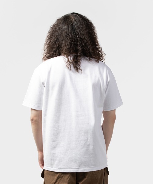 UNION（UNION TOKYO）（ユニオン）の「UNION TOKYO UNION STITCHED POCHE S/S TEE ユニオントーキョー ヘビーウェイト 【日本限定】（Tシャツ/カットソー・メンズ・グレー系その他/ブラック/ホワイト・LARGE/MEDIUM/SMALL/X-LARGE）」の11枚目の写真