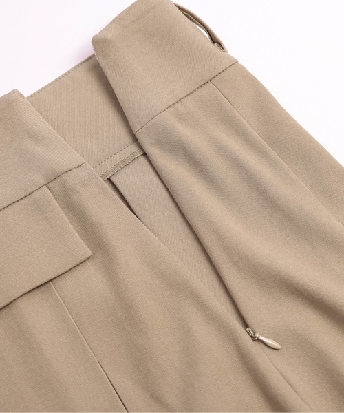 La-gemme(ラジェム)の「ボックスプリーツスカート(スカート・レディース・ベージュ/ブラック/アイボリー・M/L)」の22枚目の写真