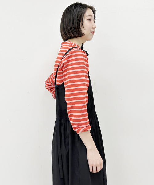 ORCIVAL(オーシバル)の「ORCIVAL/オーシバル クルーネックプルオーバー #B259(Tシャツ/カットソー・レディース・サックスブルー/レッド/ネイビー・FREE)」の22枚目の写真