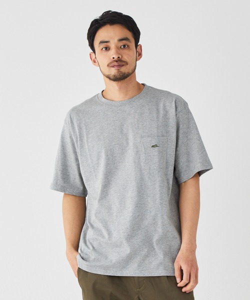 KRIFF MAYER（クリフメイヤー）の「《WEB限定》クリーネスT（ポケットワンポイント）（Tシャツ/カットソー・メンズ・ネイビー/オフホワイト/グレー・MEDIUM/LARGE/X-LARGE）」の3枚目の写真