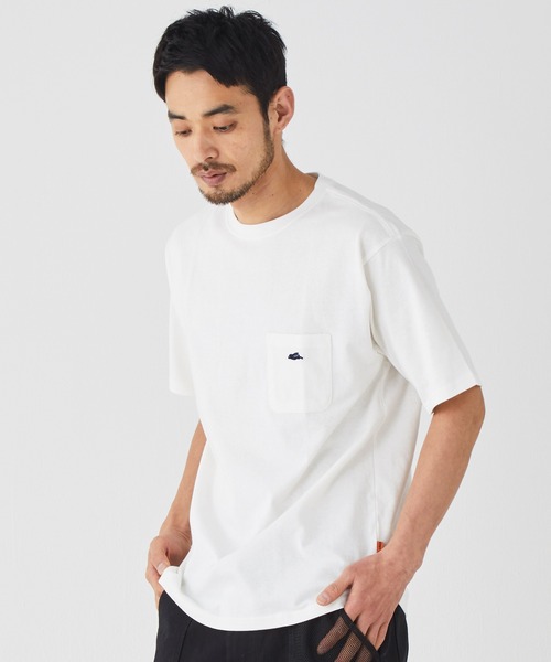 KRIFF MAYER（クリフメイヤー）の「《WEB限定》クリーネスT（ポケットワンポイント）（Tシャツ/カットソー・メンズ・ネイビー/オフホワイト/グレー・MEDIUM/LARGE/X-LARGE）」の2枚目の写真