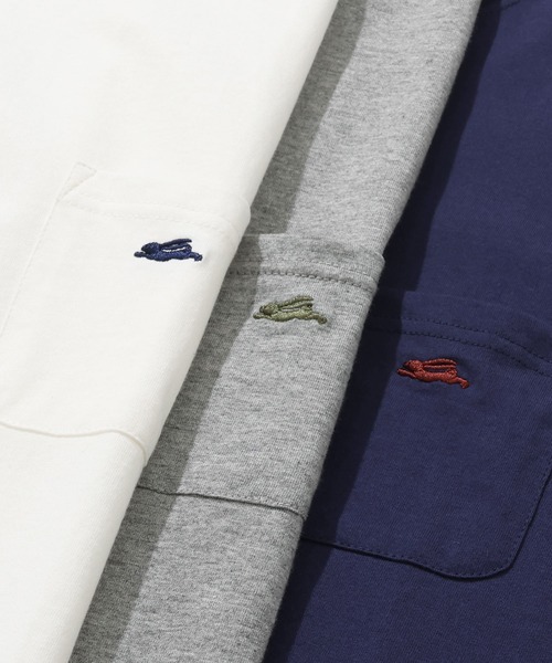 KRIFF MAYER（クリフメイヤー）の「《WEB限定》クリーネスT（ポケットワンポイント）（Tシャツ/カットソー・メンズ・ネイビー/オフホワイト/グレー・MEDIUM/LARGE/X-LARGE）」の16枚目の写真