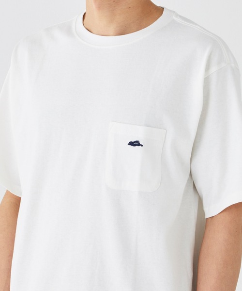 KRIFF MAYER（クリフメイヤー）の「《WEB限定》クリーネスT（ポケットワンポイント）（Tシャツ/カットソー・メンズ・ネイビー/オフホワイト/グレー・MEDIUM/LARGE/X-LARGE）」の17枚目の写真