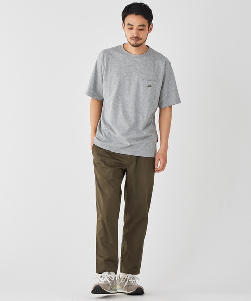 KRIFF MAYER（クリフメイヤー）の「《WEB限定》クリーネスT（ポケットワンポイント）（Tシャツ/カットソー・メンズ・ネイビー/オフホワイト/グレー・MEDIUM/LARGE/X-LARGE）」の4枚目の写真