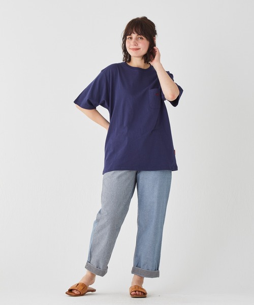 KRIFF MAYER（クリフメイヤー）の「《WEB限定》クリーネスT（ポケットワンポイント）（Tシャツ/カットソー・メンズ・ネイビー/オフホワイト/グレー・MEDIUM/LARGE/X-LARGE）」の8枚目の写真