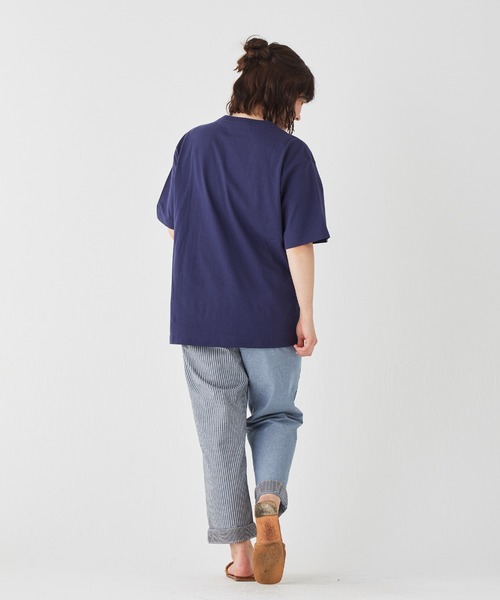 KRIFF MAYER（クリフメイヤー）の「《WEB限定》クリーネスT（ポケットワンポイント）（Tシャツ/カットソー・メンズ・ネイビー/オフホワイト/グレー・MEDIUM/LARGE/X-LARGE）」の10枚目の写真