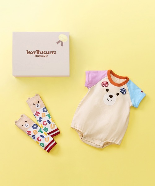 miki HOUSE ベビー服セット ギフトボックス付き MIKI HOUSE HOT BISCUITS｜ミキハウスホットビスケッツのベビーギフト