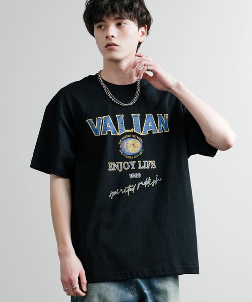 Rocky Monroe(ロッキーモンロー)の「オーバーサイズ古着風ロゴプリントクルーネック半袖Tシャツ(Tシャツ/カットソー・メンズ・ブラック/ホワイト系/ブラック系/ホワイト・S/M/L/XL)」の3枚目の写真