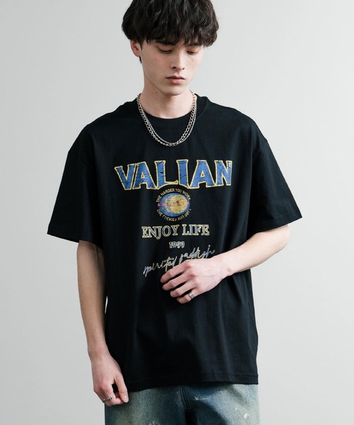 Rocky Monroe(ロッキーモンロー)の「オーバーサイズ古着風ロゴプリントクルーネック半袖Tシャツ(Tシャツ/カットソー・メンズ・ブラック/ホワイト系/ブラック系/ホワイト・S/M/L/XL)」の22枚目の写真