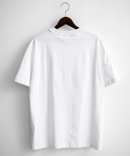 Rocky Monroe(ロッキーモンロー)の「オーバーサイズ古着風ロゴプリントクルーネック半袖Tシャツ(Tシャツ/カットソー・メンズ・ブラック/ホワイト系/ブラック系/ホワイト・S/M/L/XL)」の19枚目の写真