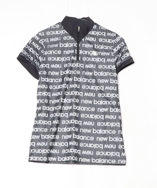 NEW BALANCE（ニューバランス）の「ニューバランス New Balance HALF ZIP MOCK NECK PULLOVER（シャツ/ブラウス・レディース・ブラック/ホワイト・M/XL/L）」の2枚目の写真