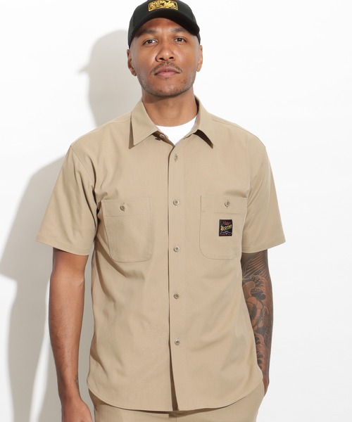 ROTAR(ローター)の「COOLMAX Stretch Twill Work Shirt(シャツ/ブラウス・メンズ・ブラック/ネイビー/ベージュ・MEDIUM/LARGE/X-LARGE)」の2枚目の写真