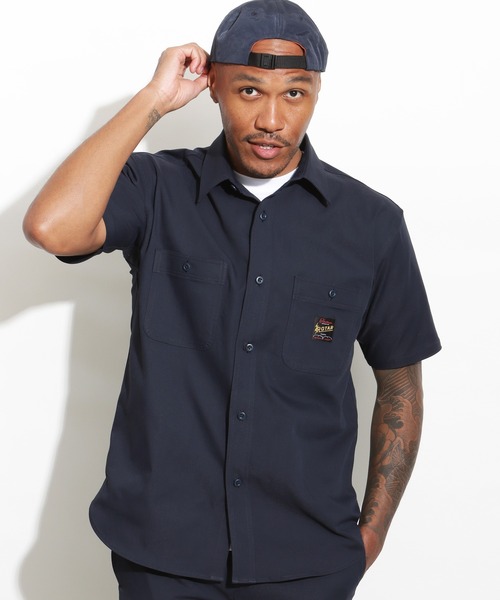 ROTAR(ローター)の「COOLMAX Stretch Twill Work Shirt(シャツ/ブラウス・メンズ・ブラック/ネイビー/ベージュ・MEDIUM/LARGE/X-LARGE)」の3枚目の写真