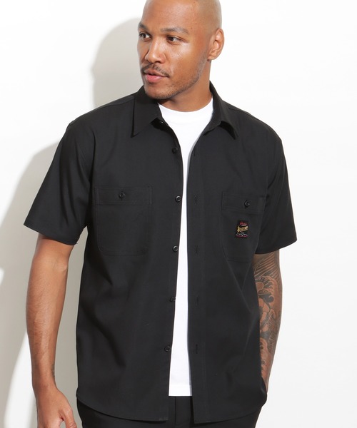 ROTAR(ローター)の「COOLMAX Stretch Twill Work Shirt(シャツ/ブラウス・メンズ・ブラック/ネイビー/ベージュ・MEDIUM/LARGE/X-LARGE)」の1枚目の写真