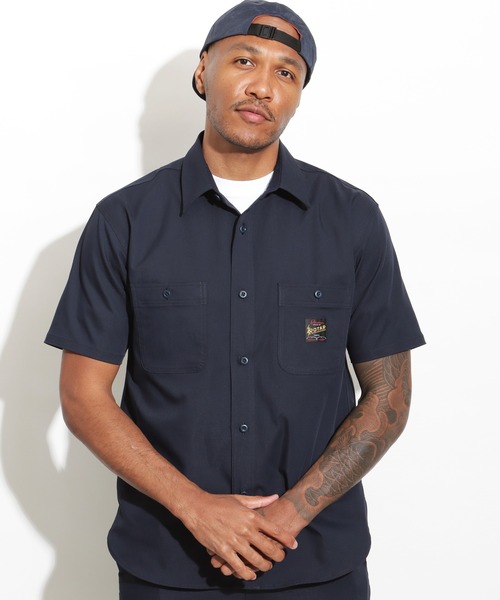 ROTAR(ローター)の「COOLMAX Stretch Twill Work Shirt(シャツ/ブラウス・メンズ・ブラック/ネイビー/ベージュ・MEDIUM/LARGE/X-LARGE)」の4枚目の写真