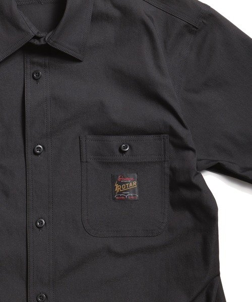 ROTAR(ローター)の「COOLMAX Stretch Twill Work Shirt(シャツ/ブラウス・メンズ・ブラック/ネイビー/ベージュ・MEDIUM/LARGE/X-LARGE)」の13枚目の写真