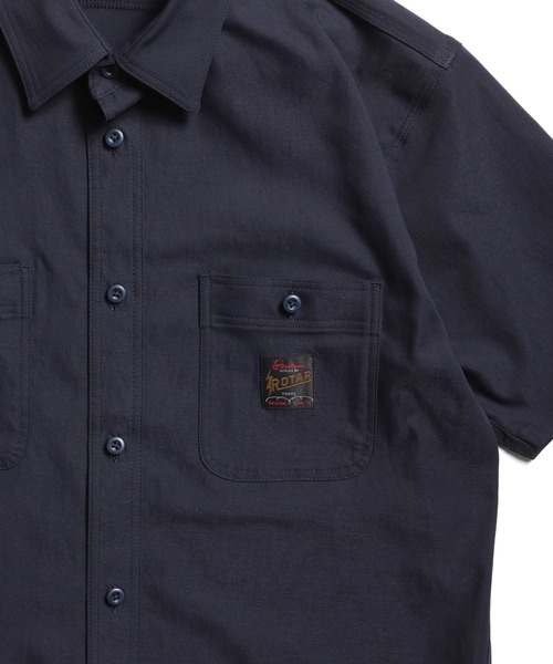 ROTAR(ローター)の「COOLMAX Stretch Twill Work Shirt(シャツ/ブラウス・メンズ・ブラック/ネイビー/ベージュ・MEDIUM/LARGE/X-LARGE)」の15枚目の写真