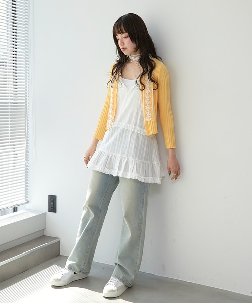 paravion（パラビオン）の「コットンライクミニワンピース（ワンピース・レディース・ブラック/ホワイト・FREE）」の21枚目の写真