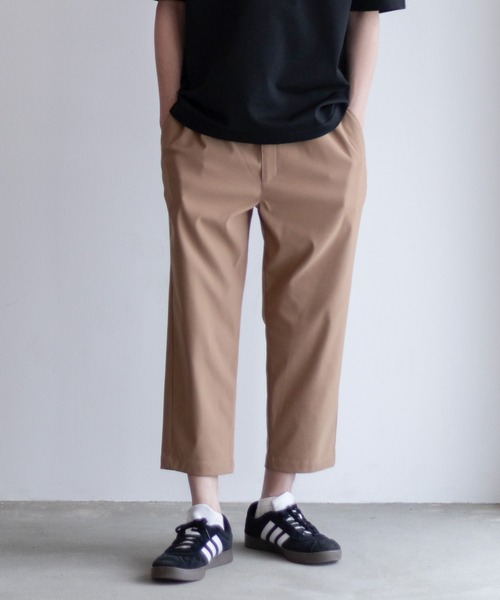 NAVY（ネイビー）の「【抗菌防臭・ウエスト2WAY】毎日はきたくなるラクラクパンツ 「マイラク」NAVY クロップドパンツ（その他パンツ・メンズ・ブラック/カーキ/ネイビー/ベージュ・S/M/L/XL）」の2枚目の写真