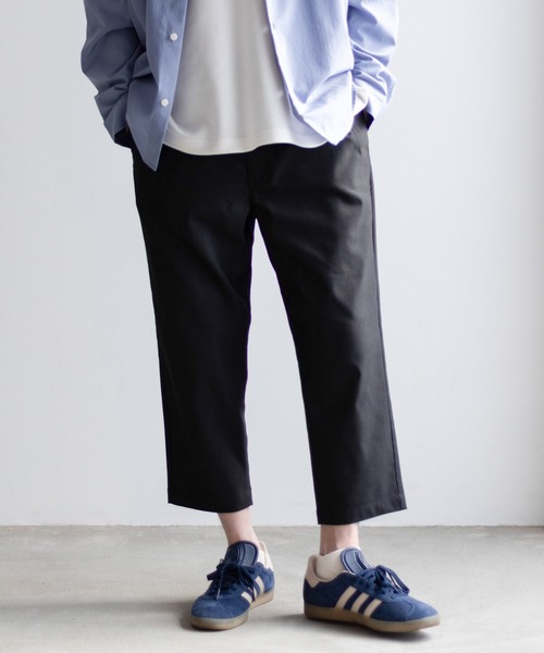 NAVY（ネイビー）の「【抗菌防臭・ウエスト2WAY】毎日はきたくなるラクラクパンツ 「マイラク」NAVY クロップドパンツ（その他パンツ・メンズ・ブラック/カーキ/ネイビー/ベージュ・S/M/L/XL）」の6枚目の写真