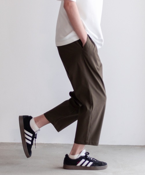 NAVY（ネイビー）の「【抗菌防臭・ウエスト2WAY】毎日はきたくなるラクラクパンツ 「マイラク」NAVY クロップドパンツ（その他パンツ・メンズ・ブラック/カーキ/ネイビー/ベージュ・S/M/L/XL）」の16枚目の写真