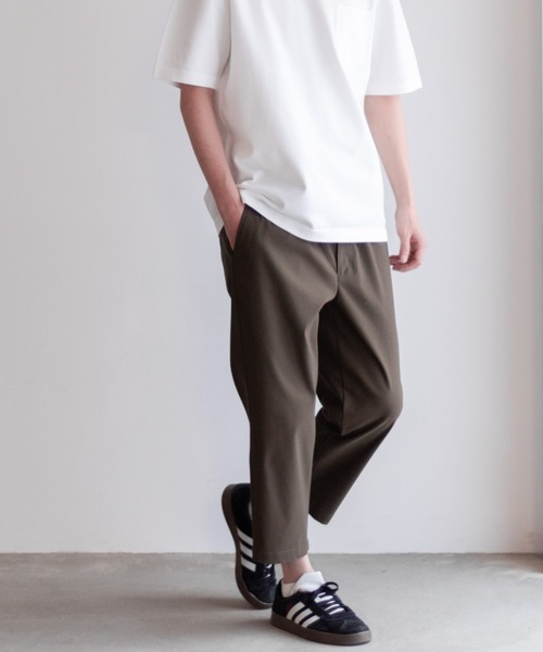 NAVY（ネイビー）の「【抗菌防臭・ウエスト2WAY】毎日はきたくなるラクラクパンツ 「マイラク」NAVY クロップドパンツ（その他パンツ・メンズ・ブラック/カーキ/ネイビー/ベージュ・S/M/L/XL）」の18枚目の写真