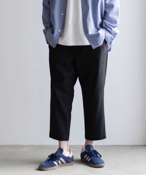 NAVY（ネイビー）の「【抗菌防臭・ウエスト2WAY】毎日はきたくなるラクラクパンツ 「マイラク」NAVY クロップドパンツ（その他パンツ・メンズ・ブラック/カーキ/ネイビー/ベージュ・S/M/L/XL）」の5枚目の写真