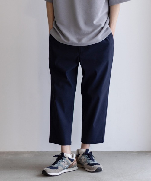 NAVY（ネイビー）の「【抗菌防臭・ウエスト2WAY】毎日はきたくなるラクラクパンツ 「マイラク」NAVY クロップドパンツ（その他パンツ・メンズ・ブラック/カーキ/ネイビー/ベージュ・S/M/L/XL）」の19枚目の写真