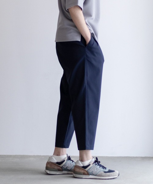 NAVY（ネイビー）の「【抗菌防臭・ウエスト2WAY】毎日はきたくなるラクラクパンツ 「マイラク」NAVY クロップドパンツ（その他パンツ・メンズ・ブラック/カーキ/ネイビー/ベージュ・S/M/L/XL）」の21枚目の写真