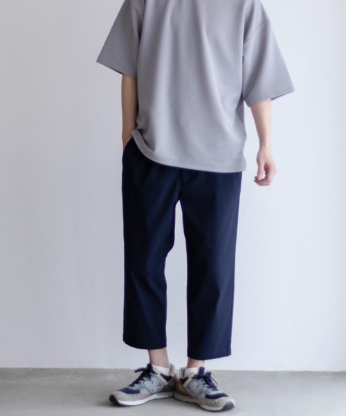 NAVY（ネイビー）の「【抗菌防臭・ウエスト2WAY】毎日はきたくなるラクラクパンツ 「マイラク」NAVY クロップドパンツ（その他パンツ・メンズ・ブラック/カーキ/ネイビー/ベージュ・S/M/L/XL）」の22枚目の写真