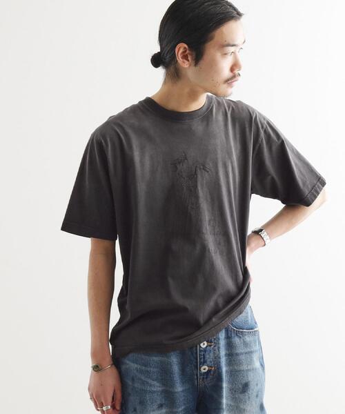 tk.TAKEO KIKUCHI（ティーケータケオキクチ）の「K’PJT by AYUTA 『VINTAGE T－shirt』（Tシャツ/カットソー・メンズ・ホワイト/ブラック・03/02）」の2枚目の写真