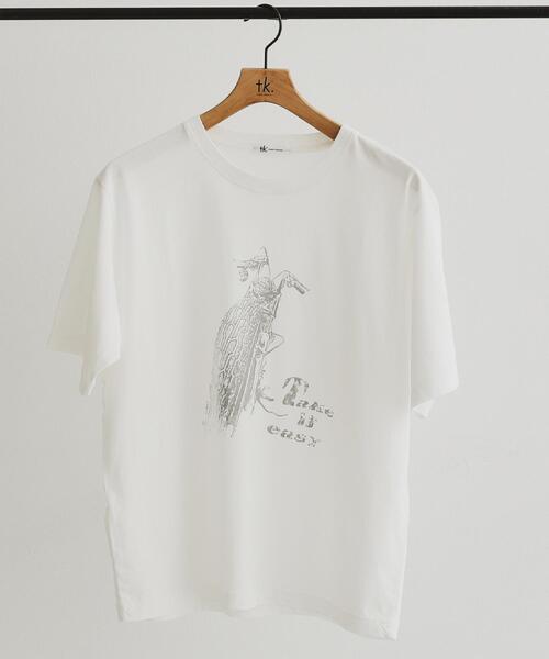 tk.TAKEO KIKUCHI（ティーケータケオキクチ）の「K’PJT by AYUTA 『VINTAGE T－shirt』（Tシャツ/カットソー・メンズ・ホワイト/ブラック・03/02）」の13枚目の写真