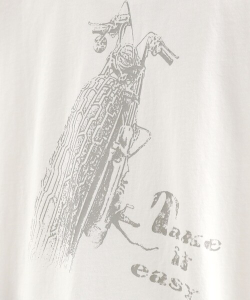 tk.TAKEO KIKUCHI（ティーケータケオキクチ）の「K’PJT by AYUTA 『VINTAGE T－shirt』（Tシャツ/カットソー・メンズ・ホワイト/ブラック・03/02）」の17枚目の写真