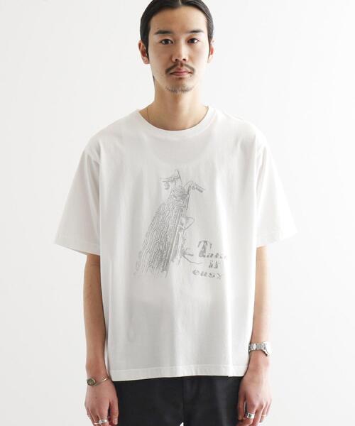 tk.TAKEO KIKUCHI（ティーケータケオキクチ）の「K’PJT by AYUTA 『VINTAGE T－shirt』（Tシャツ/カットソー・メンズ・ホワイト/ブラック・03/02）」の10枚目の写真